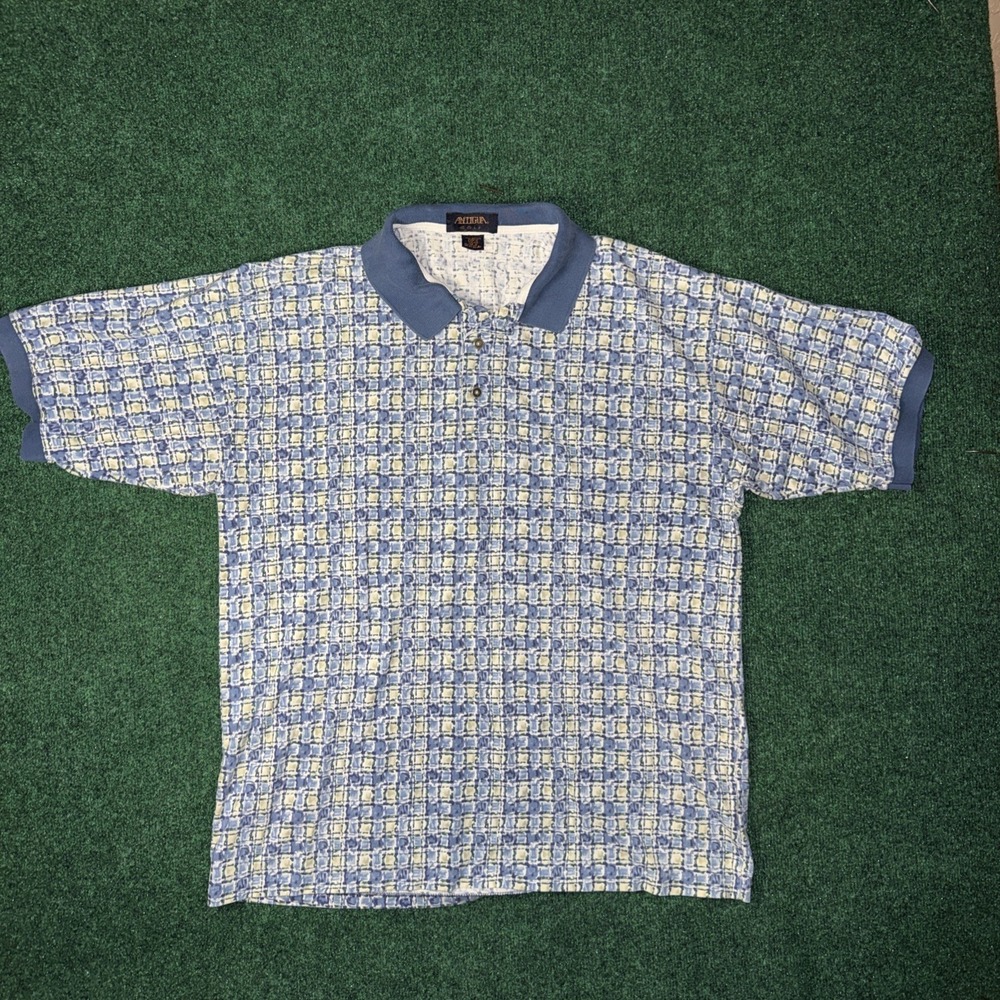 Men's Antigua Golf Polo Shirt Size XL Q45